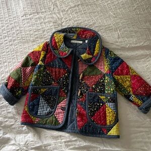 NWOT Doen 4T Multicolored Jacket